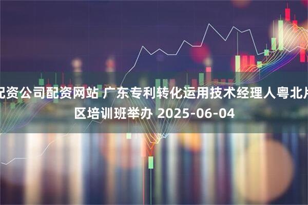配资公司配资网站 广东专利转化运用技术经理人粤北片区培训班举办 2025-06-04