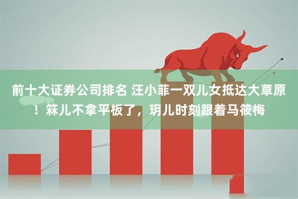 前十大证券公司排名 汪小菲一双儿女抵达大草原！箖儿不拿平板了，玥儿时刻跟着马筱梅